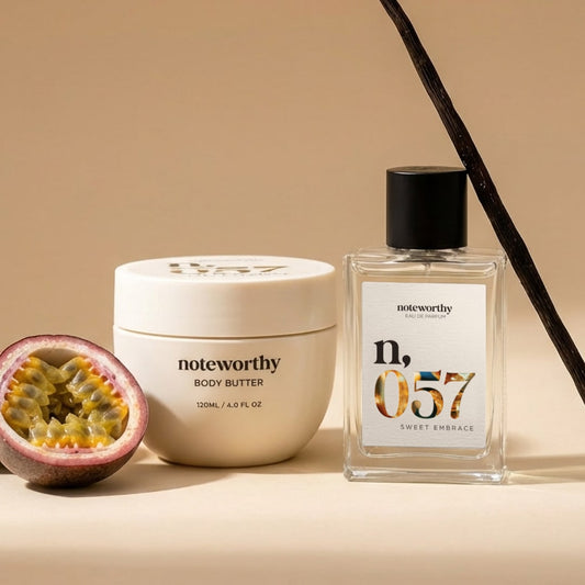 n,057 Sweet Embrace Body Butter + 50ml Eau De Parfum Bundle