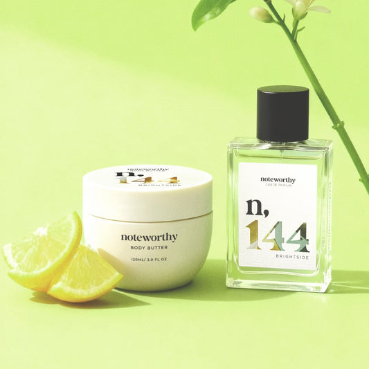 n,144 Brightside Body Butter + 50ml Eau De Parfum Bundle