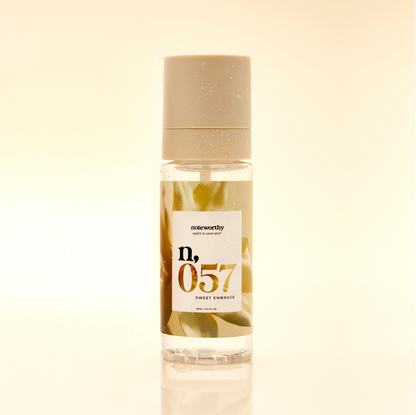 n,057 Sweet Embrace Body Butter, Body & Hair Mist, + Travel Spray Eau De Parfum Bundle