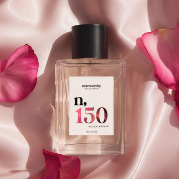 Noteworthy n,150 Eau De Parfum | Blush Affair | Lychee Rose Creme De Cassis