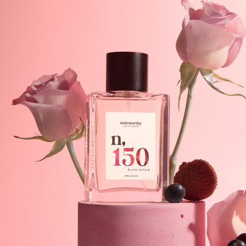 Noteworthy n,150 Eau De Parfum | Blush Affair | Lychee Rose Creme De Cassis