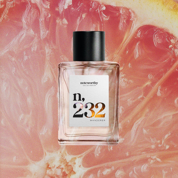 Noteworthy n,232 Eau De Parfum | Wanderer | Grapefruit Leather
