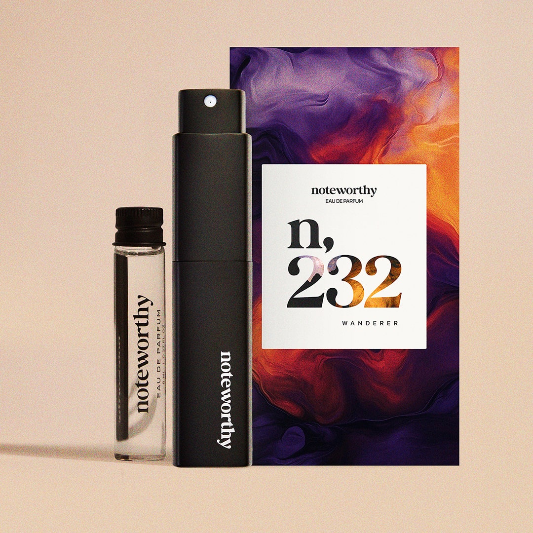 Noteworthy n,232 Eau De Parfum | Wanderer | Grapefruit Leather