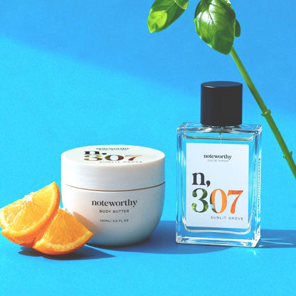 n,307 Sunlit Grove Body Butter + 50ml Eau De Parfum Bundle