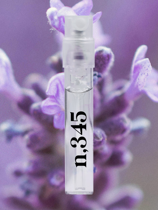 n,345 Sample | Citrus, Lavender, Patchouli