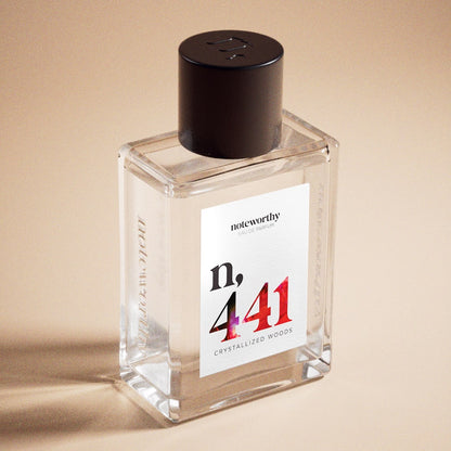 Noteworthy n,441 Eau De Parfum | Crystallized Woods | Spices Musk Amber Fragrance