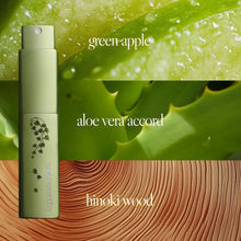 New custom fragrance n,470 green apple, aloe vera, hinoki wood