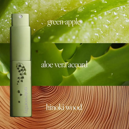 New custom fragrance n,470 green apple, aloe vera, hinoki wood