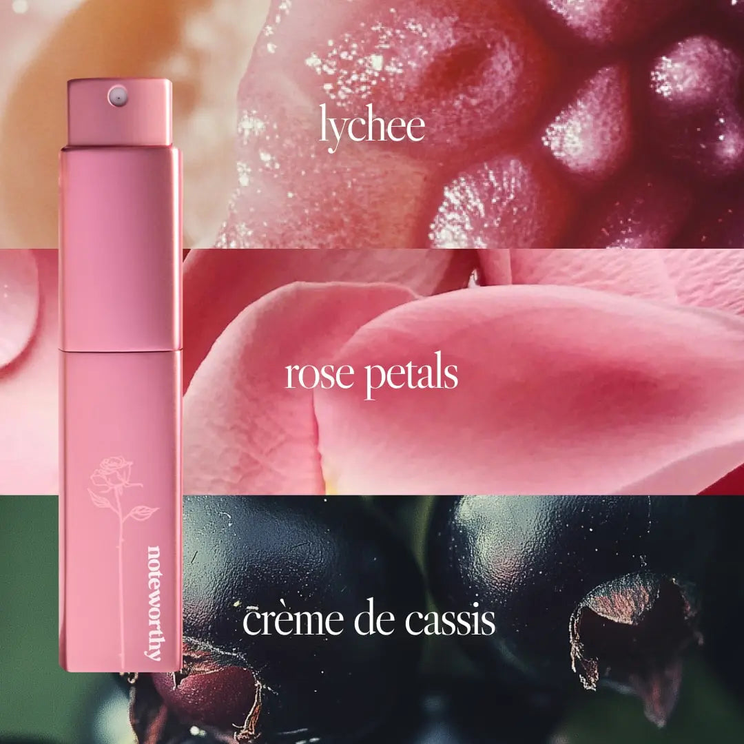 New custom fragrance n,150 Lychee, Rose and Creme