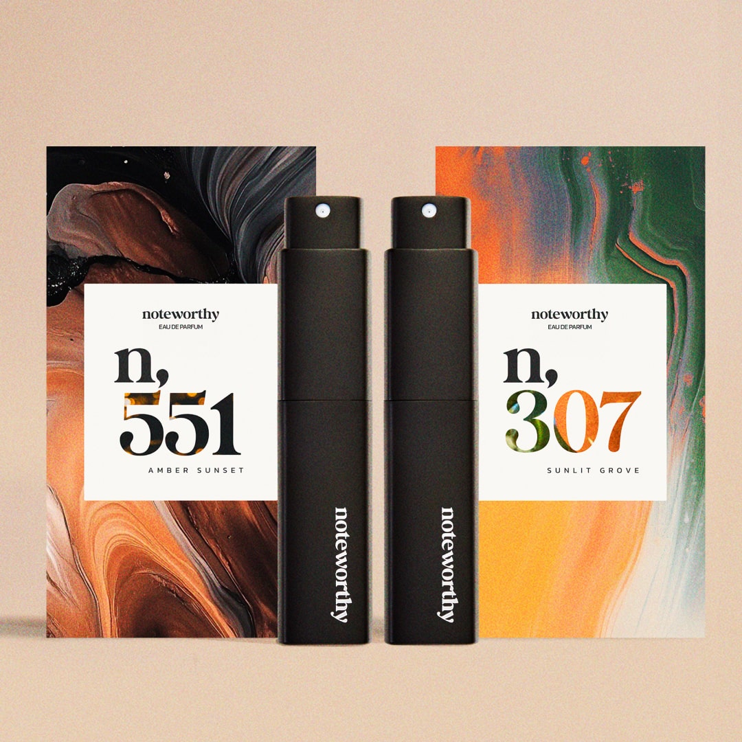 The Signature Duo – Noteworthy Travel Spray Bundle (n,551 & n,307